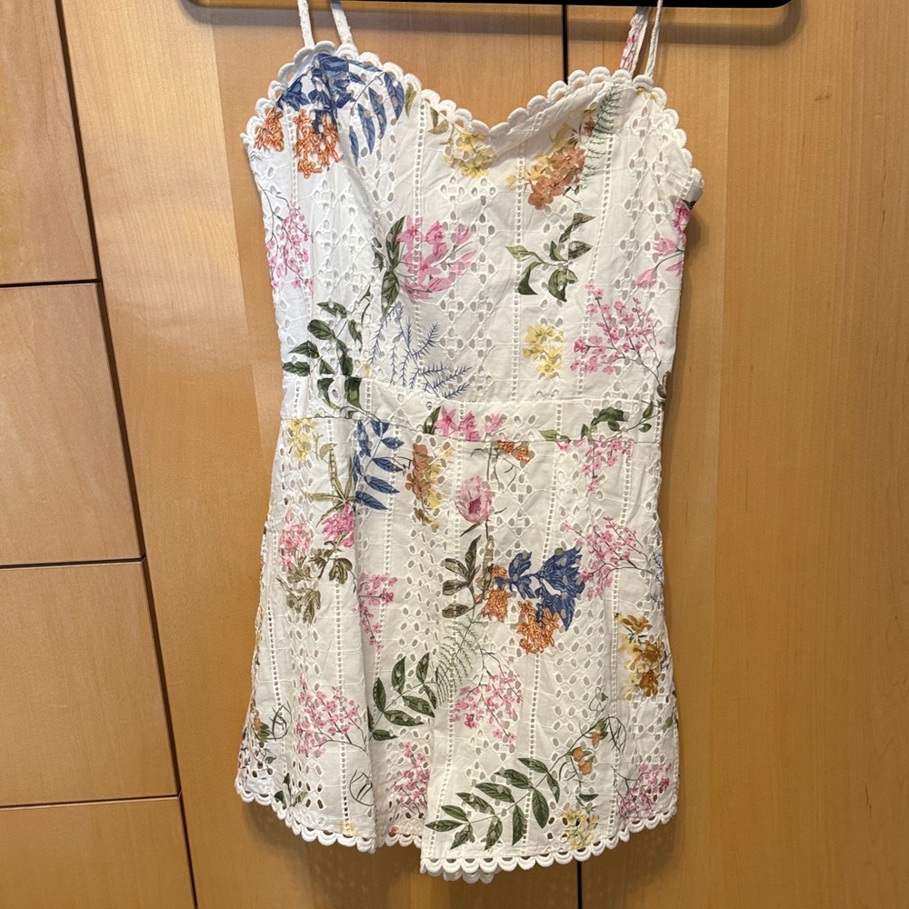 Floral Lace Romper